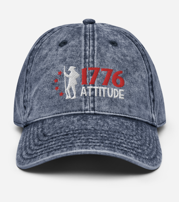 1776 Attitude Vintage Cotton Twill Cap